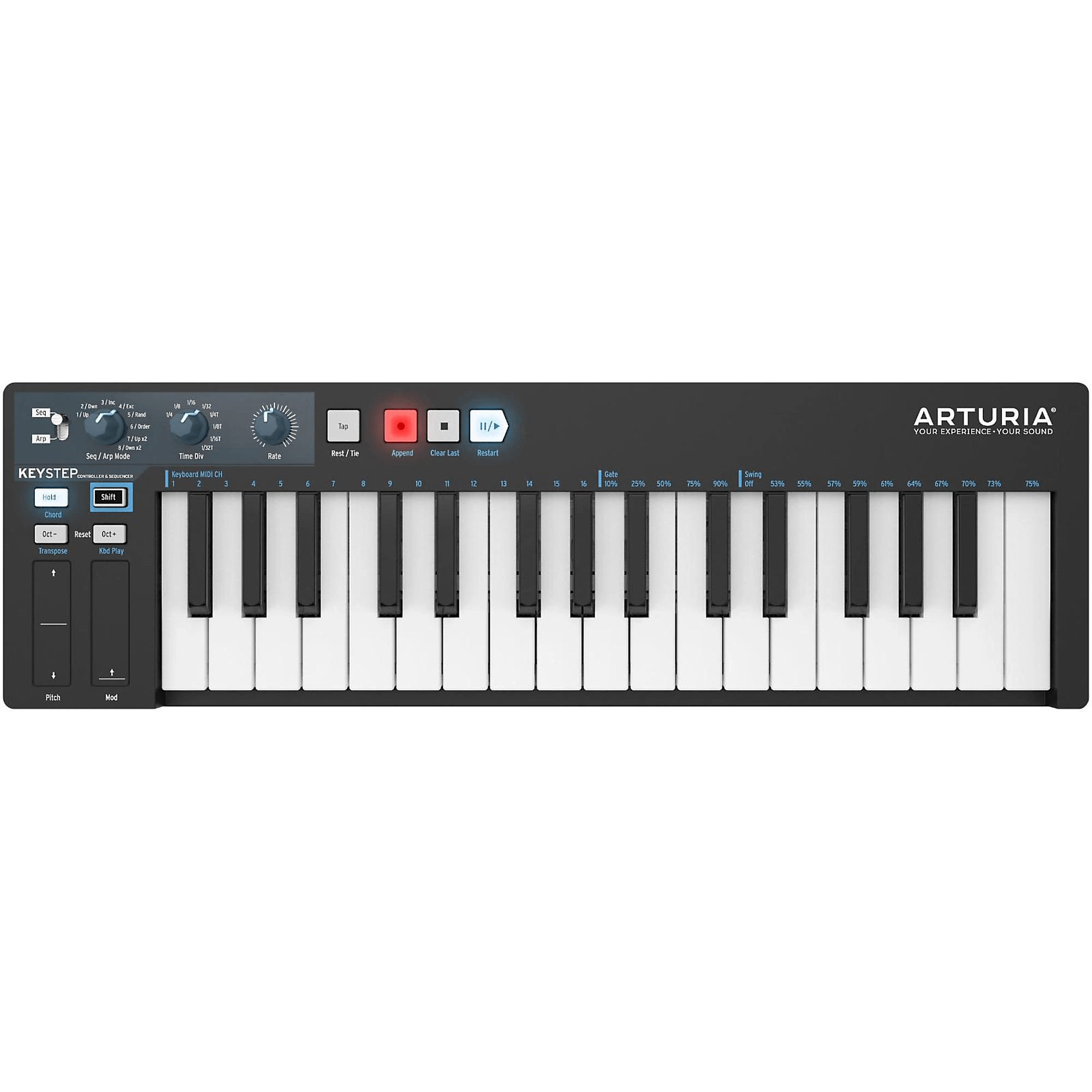 Keystep BLACK Edition with Cables