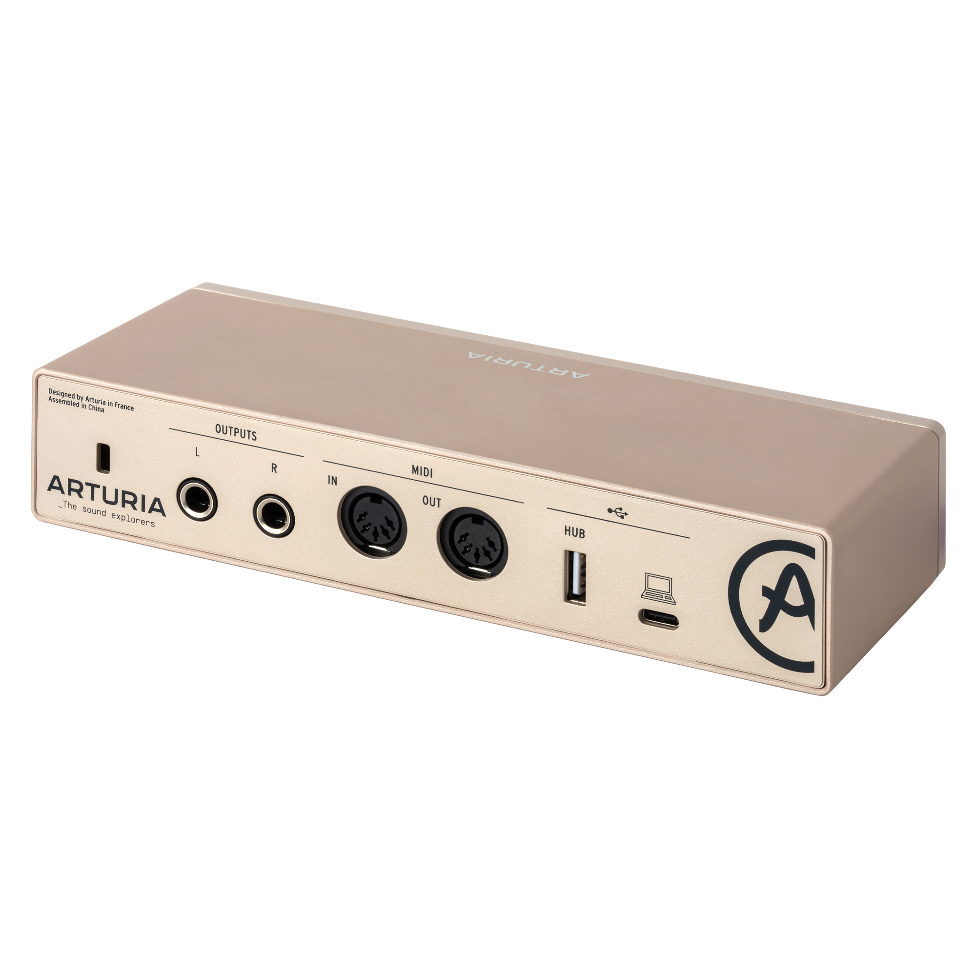 Arturia MiniFuse 2 Champagne gallery 1