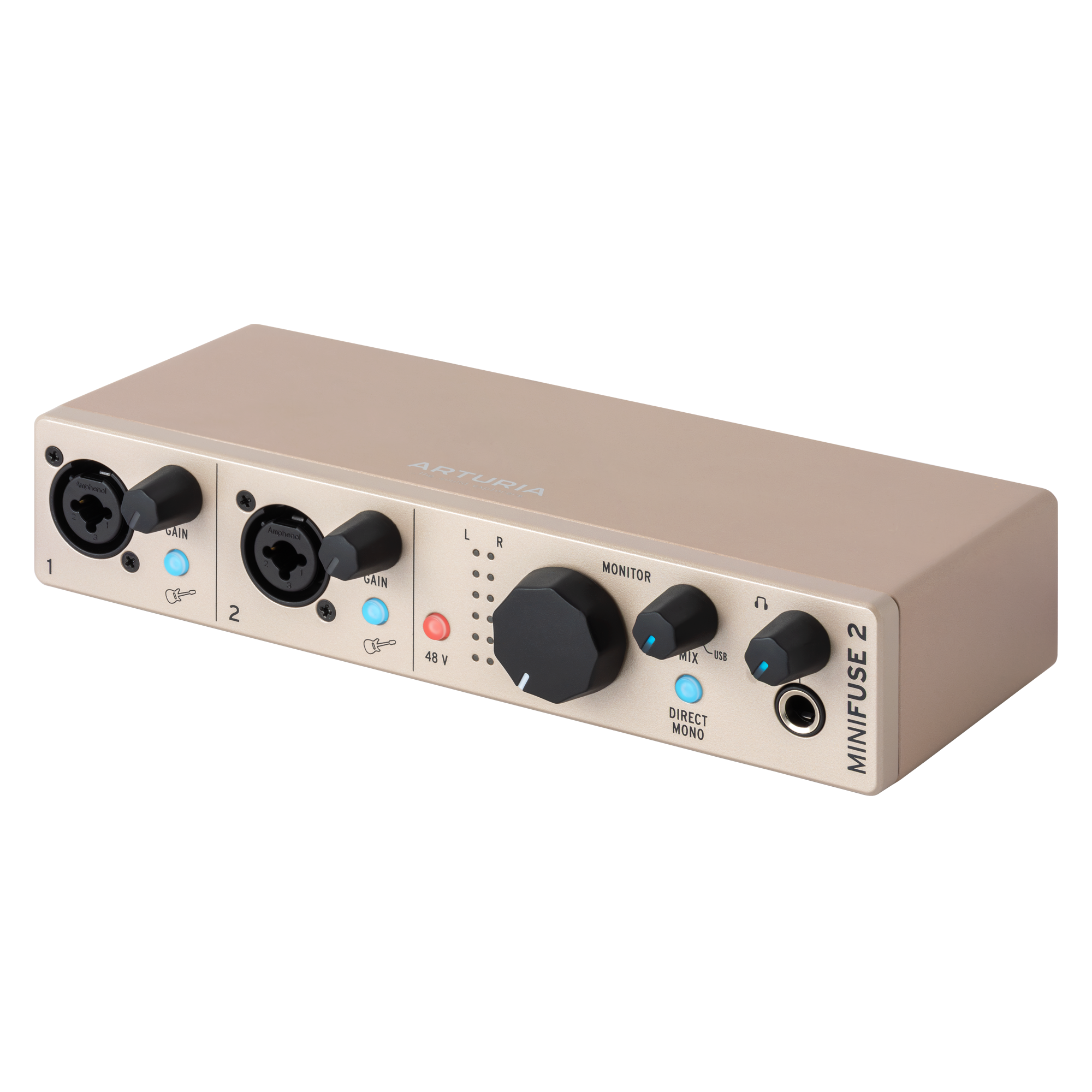 Arturia MiniFuse 2 Champagne gallery 3