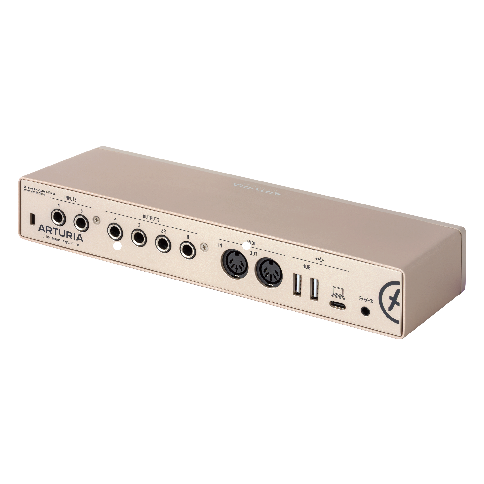 Arturia MiniFuse 4 Champagne gallery 2