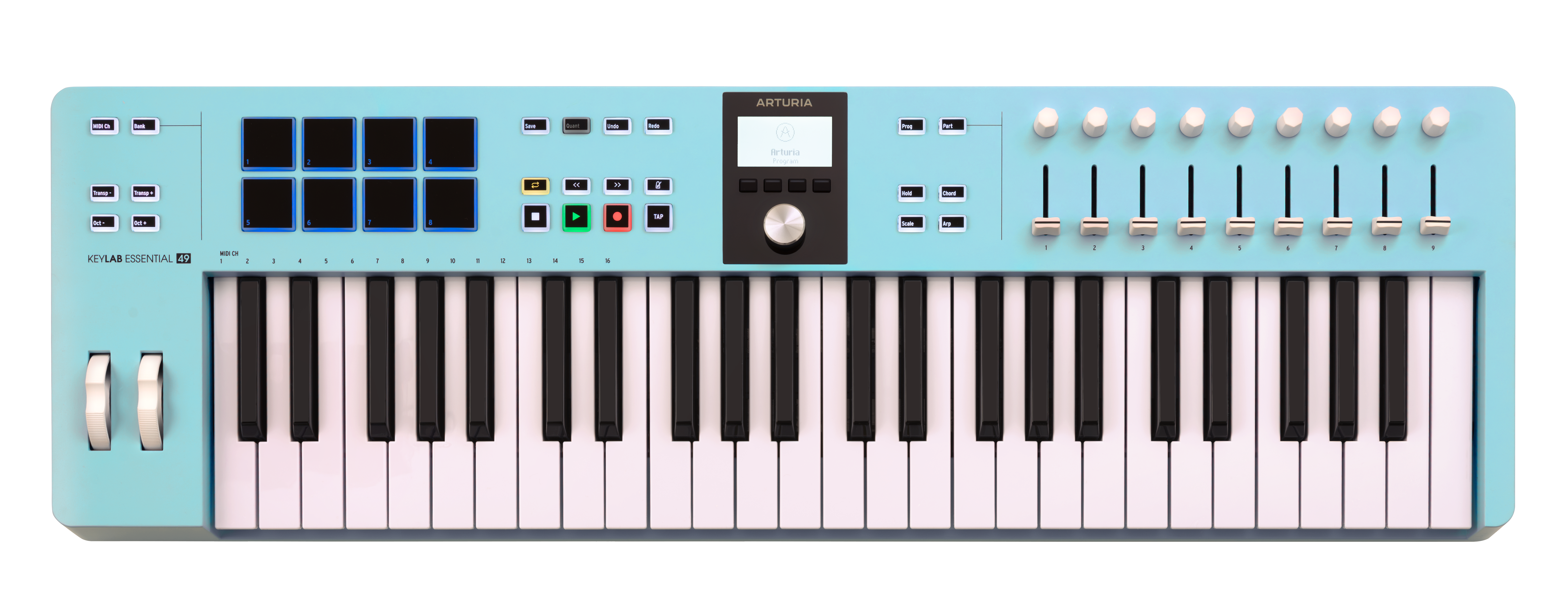 Arturia KeyLab Essential 49 mk3 Aquamarine gallery 5