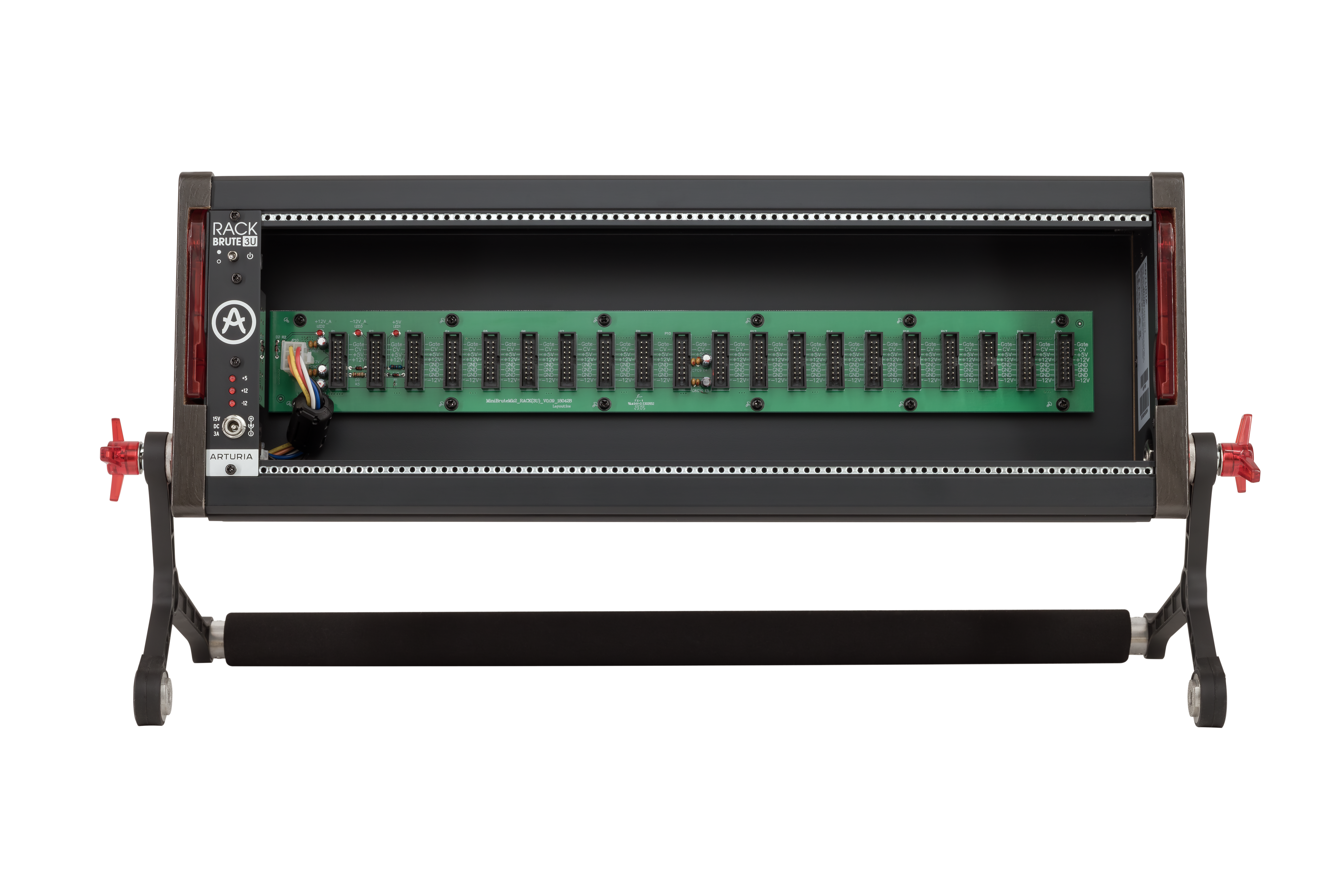 RackBrute 3U Noir Eurorack Case gallery 4