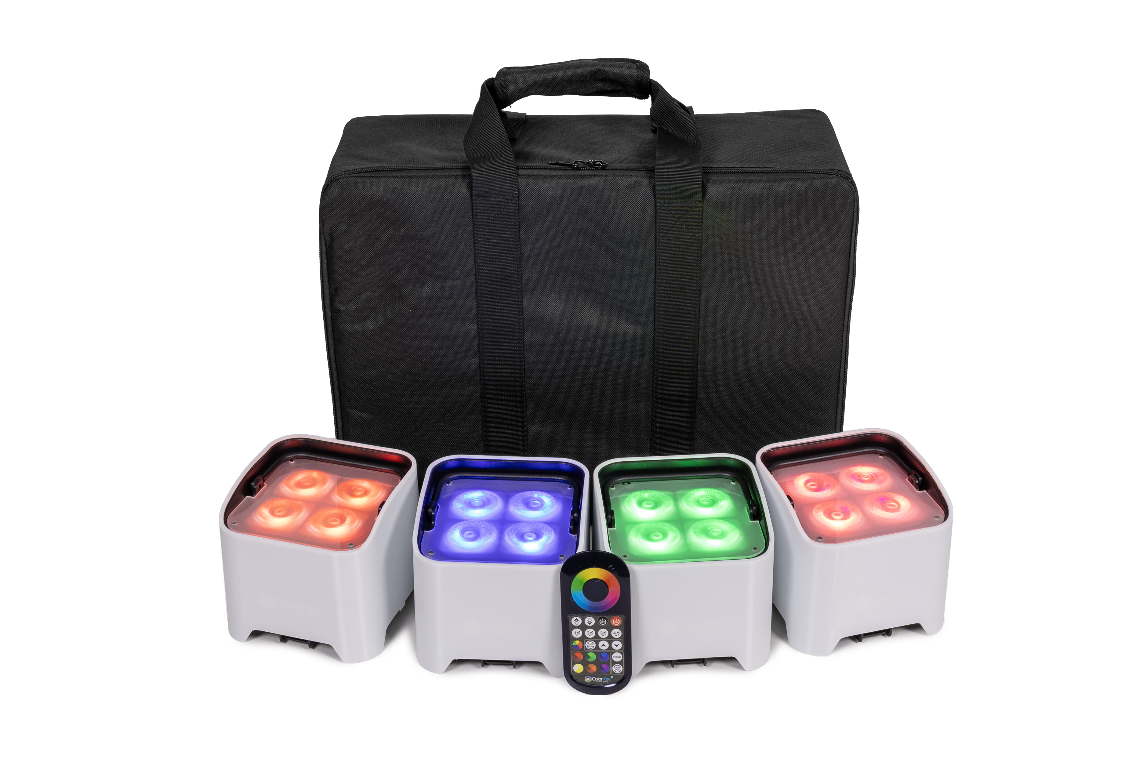ColorKey MobilePar Mini Hex 4 MKII (4-Pack w/ Carrying Case) gallery 2