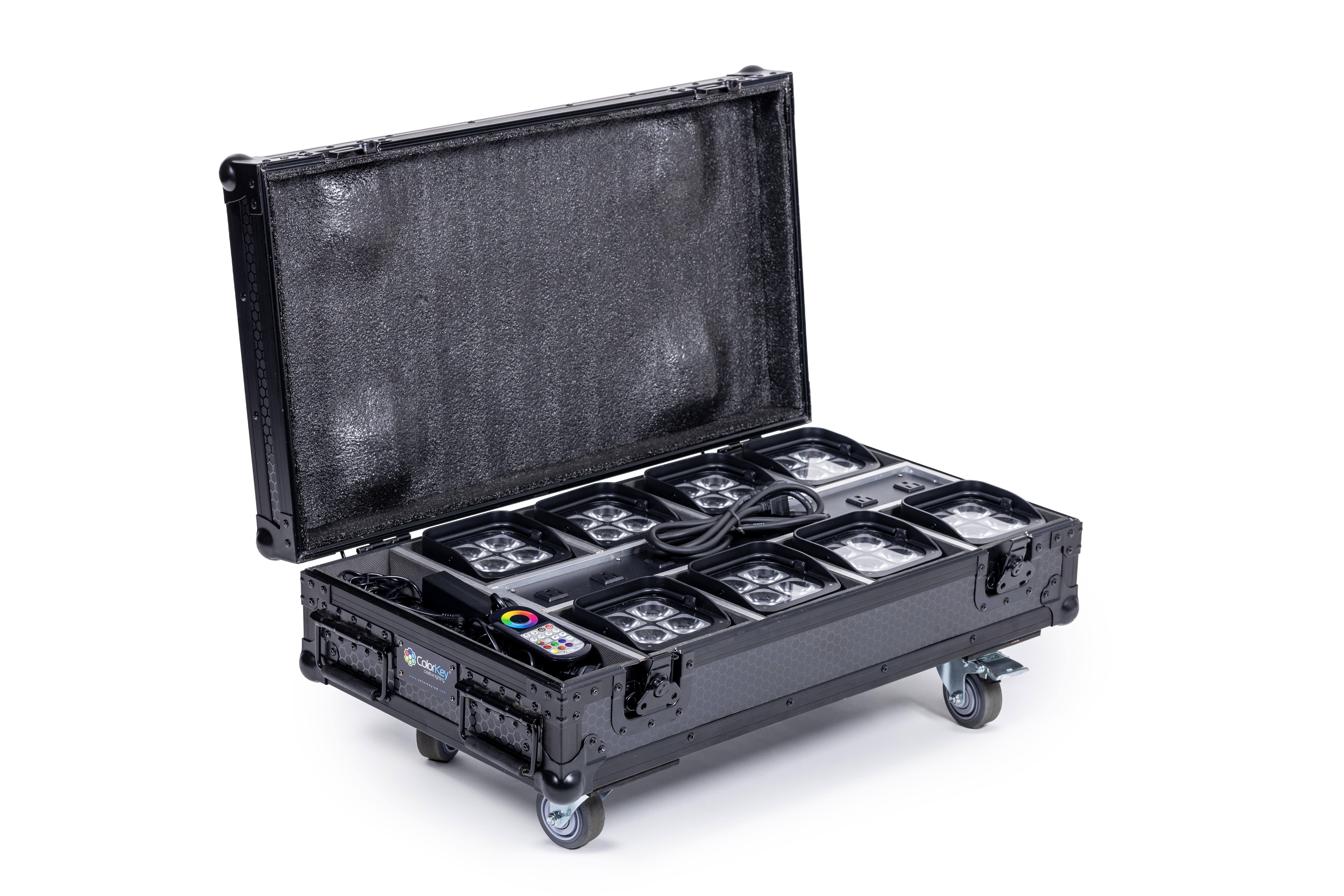 ColorKey MobilePar Mini Hex 4 MKII (8-Pack w/ Charging Road Case) gallery 3