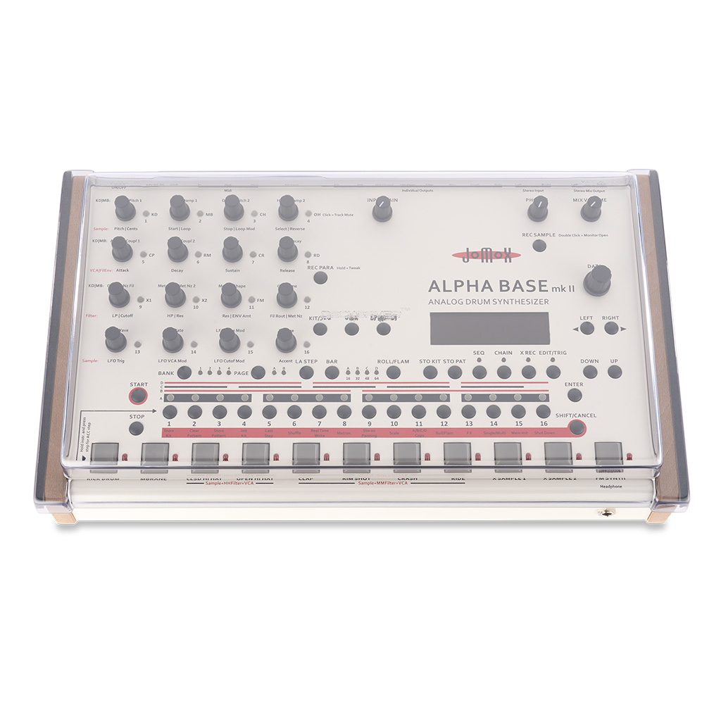 Decksaver Jomox Alphabase Cover Fits MK1, MK2, XBASE999 / 888 gallery 1