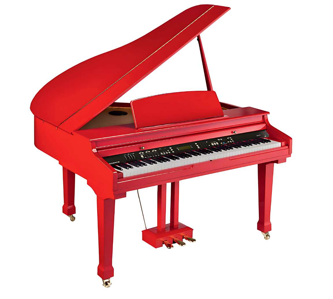 Orla Grand 500 Digital Grand Piano - Red