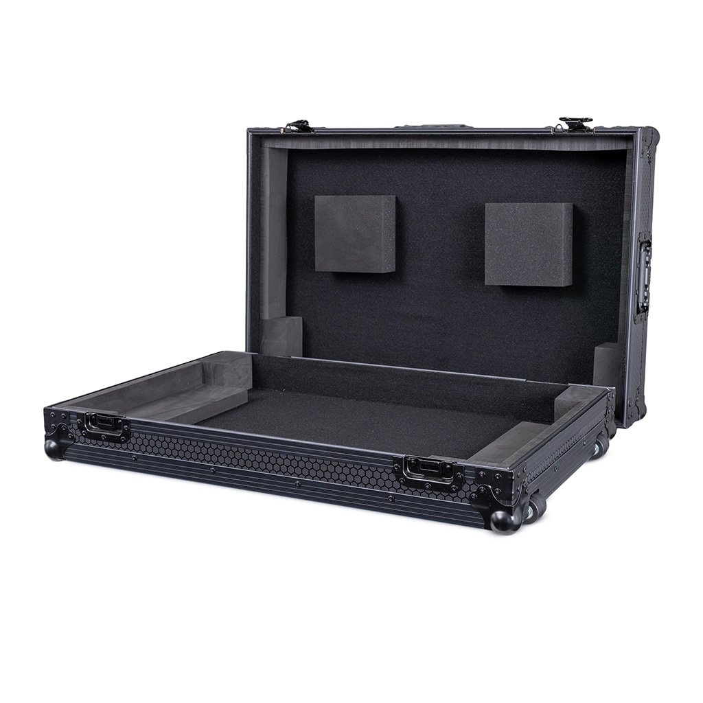Pitch Black Low Profile Flight Case for XDJ-RX3 w/ Wheels gallery 3