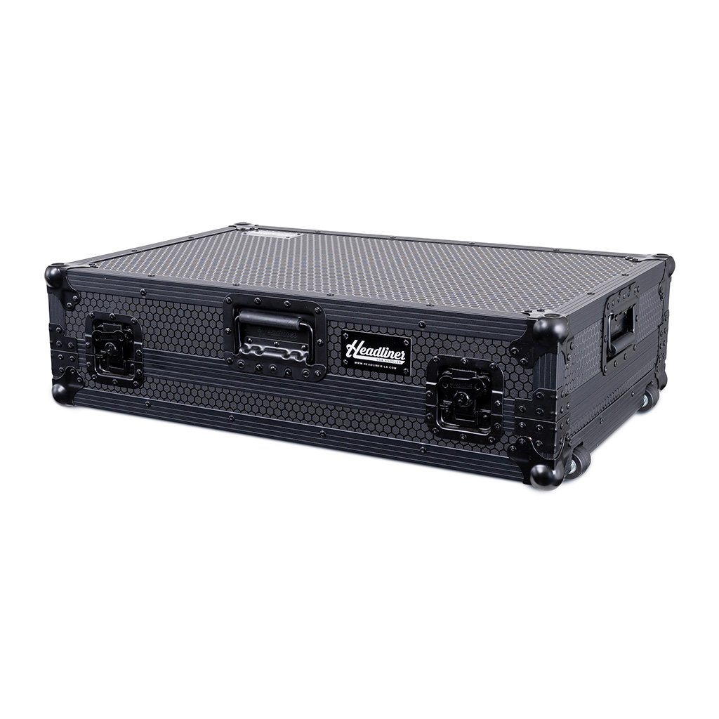 Pitch Black Low Profile Flight Case for XDJ-RX3 w/ Wheels gallery 4
