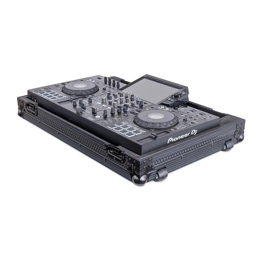 Pitch Black Low Profile Flight Case for XDJ-RX3 w/ Wheels