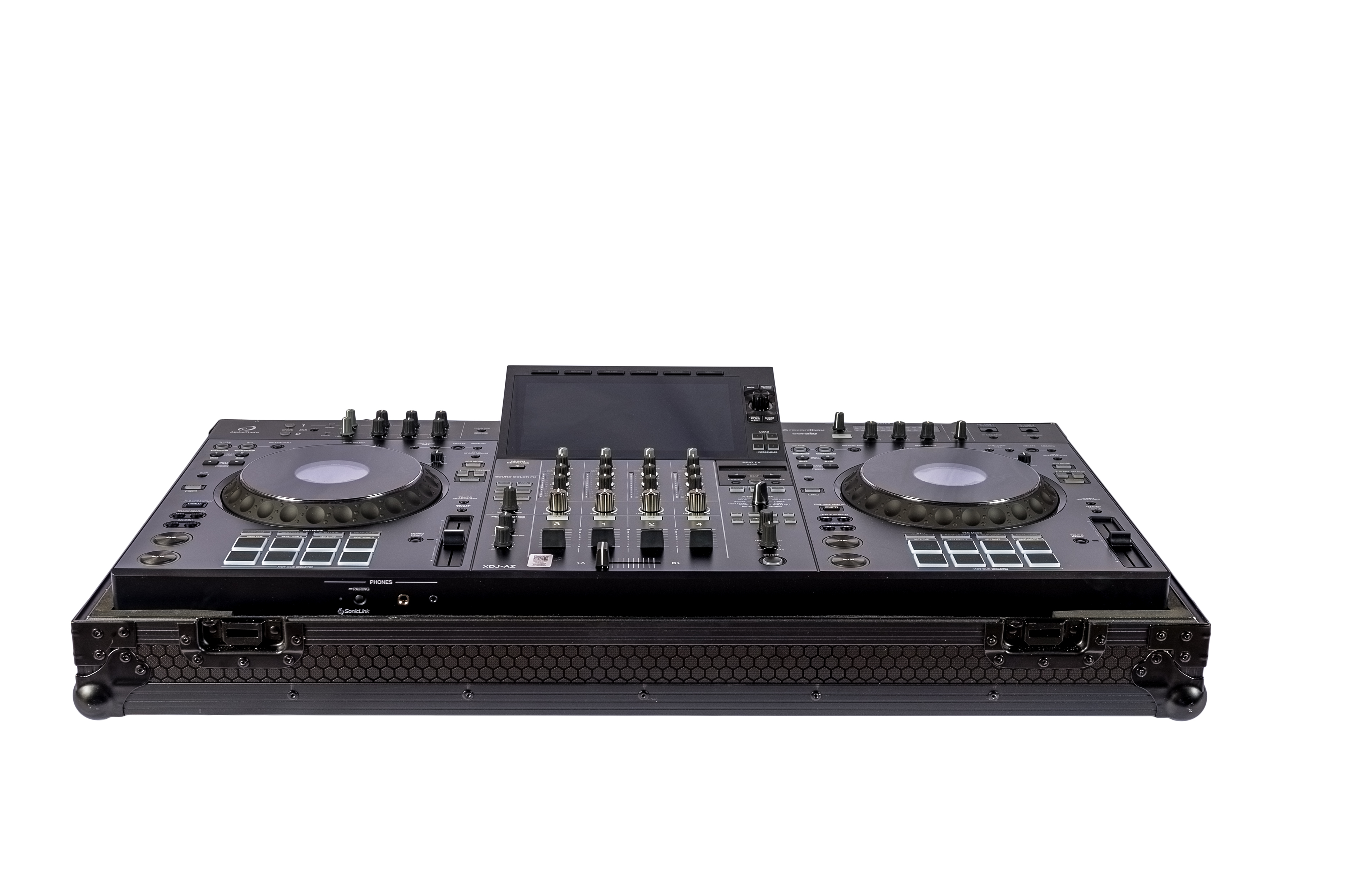 Pitch Black Low Profile Flight Case for XDJ-AZ w/ Wheels gallery 1