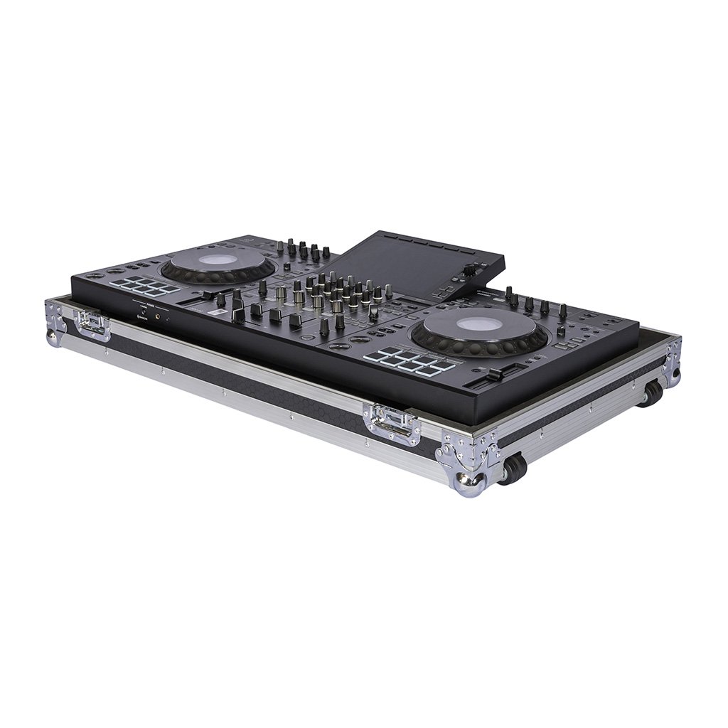 Low Profile Flight Case for for XDJ-AZ w/ Wheels