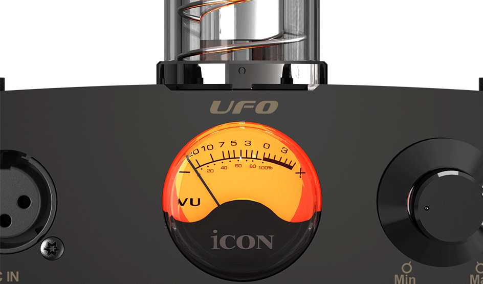 iCON Pro Audio UFO Tube Microphone Preamplifier with TubePack gallery 4