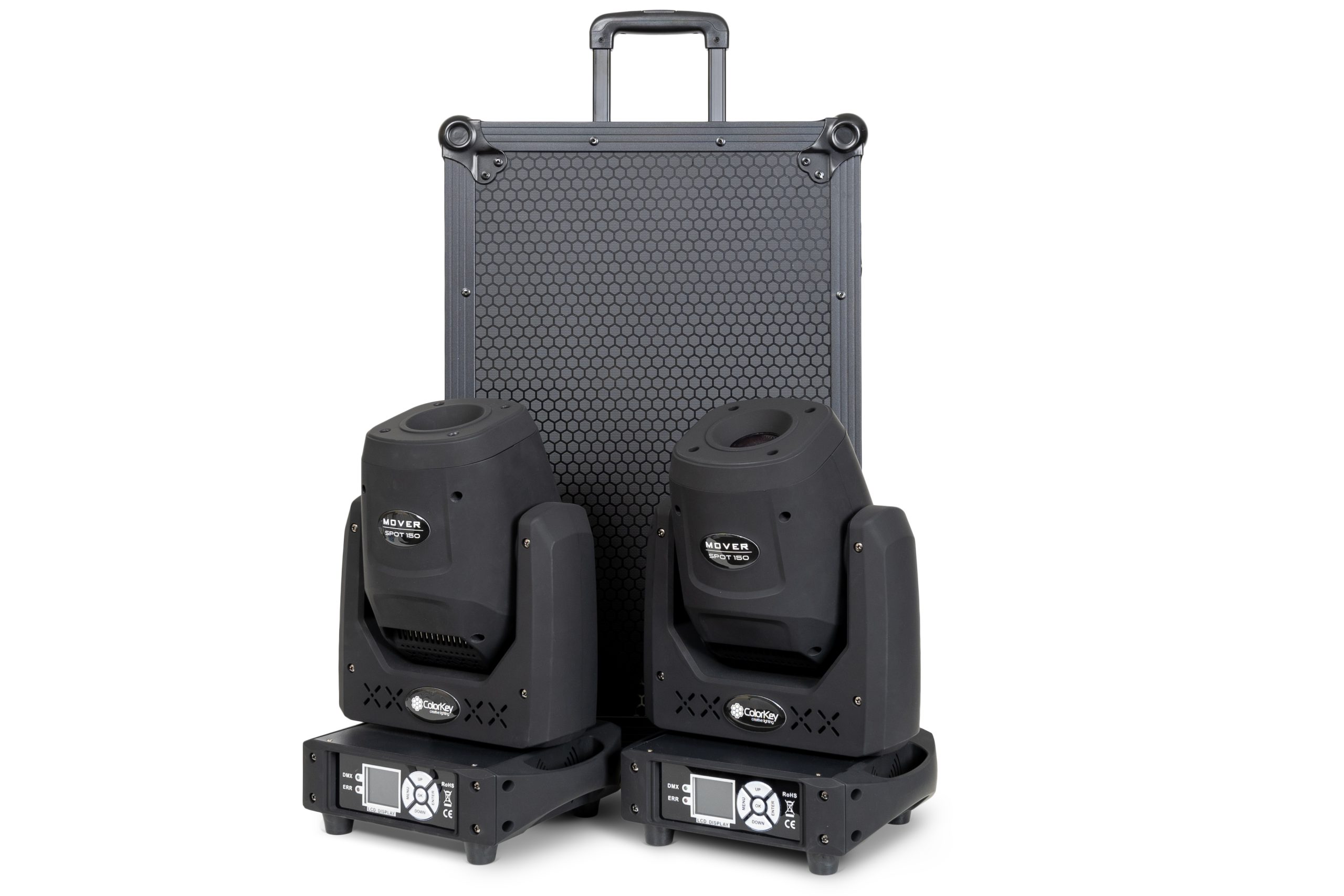 Mover Spot 150 2-Pack Bundle w/ Flight Case Trolley gallery 1