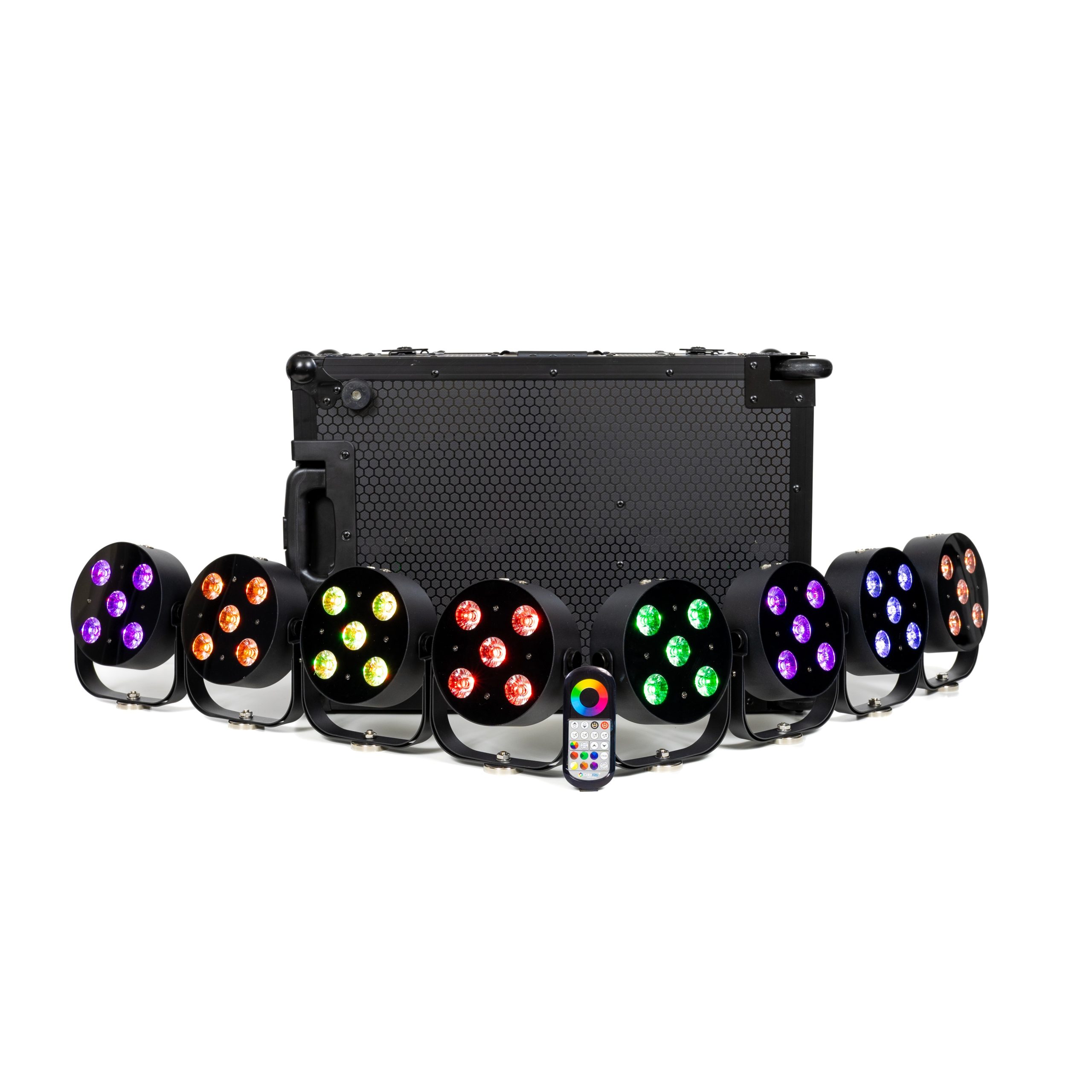 MobilePar HEX 58-Pack w/ Charging Road Case Trolley