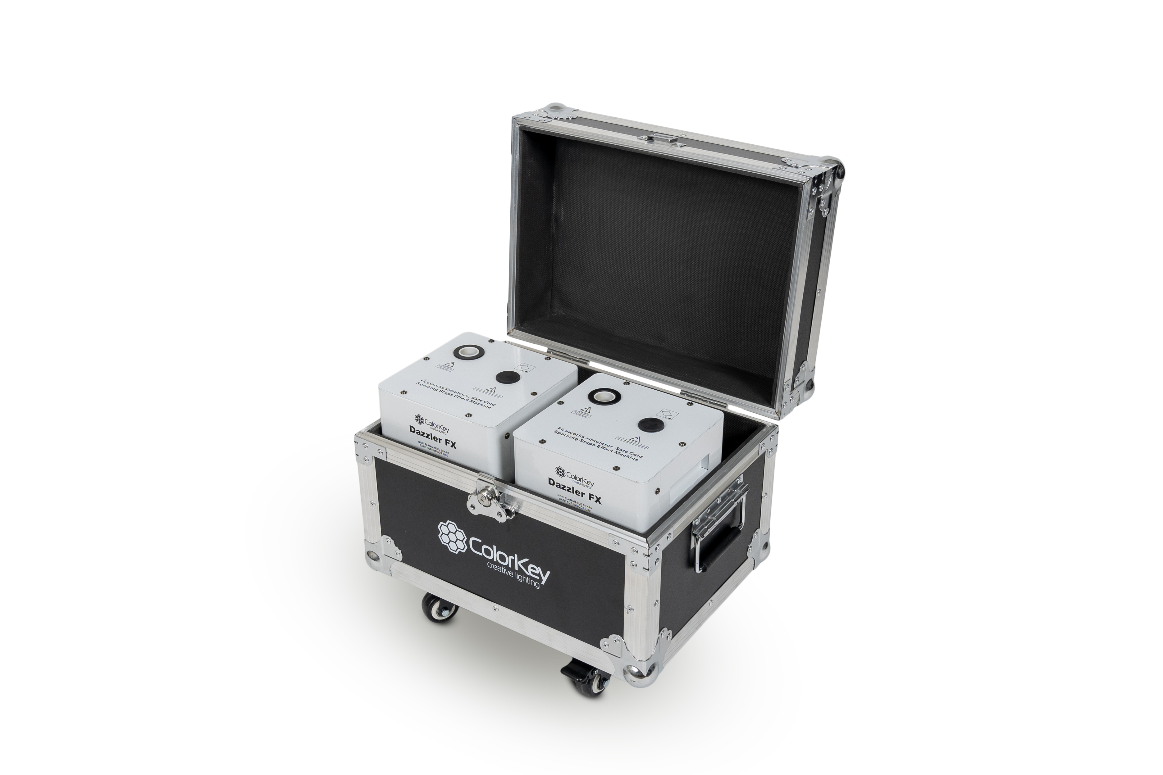 Dazzler FX MKII (White) 2-Pack Bundle w/ Road CaseÂ gallery 1