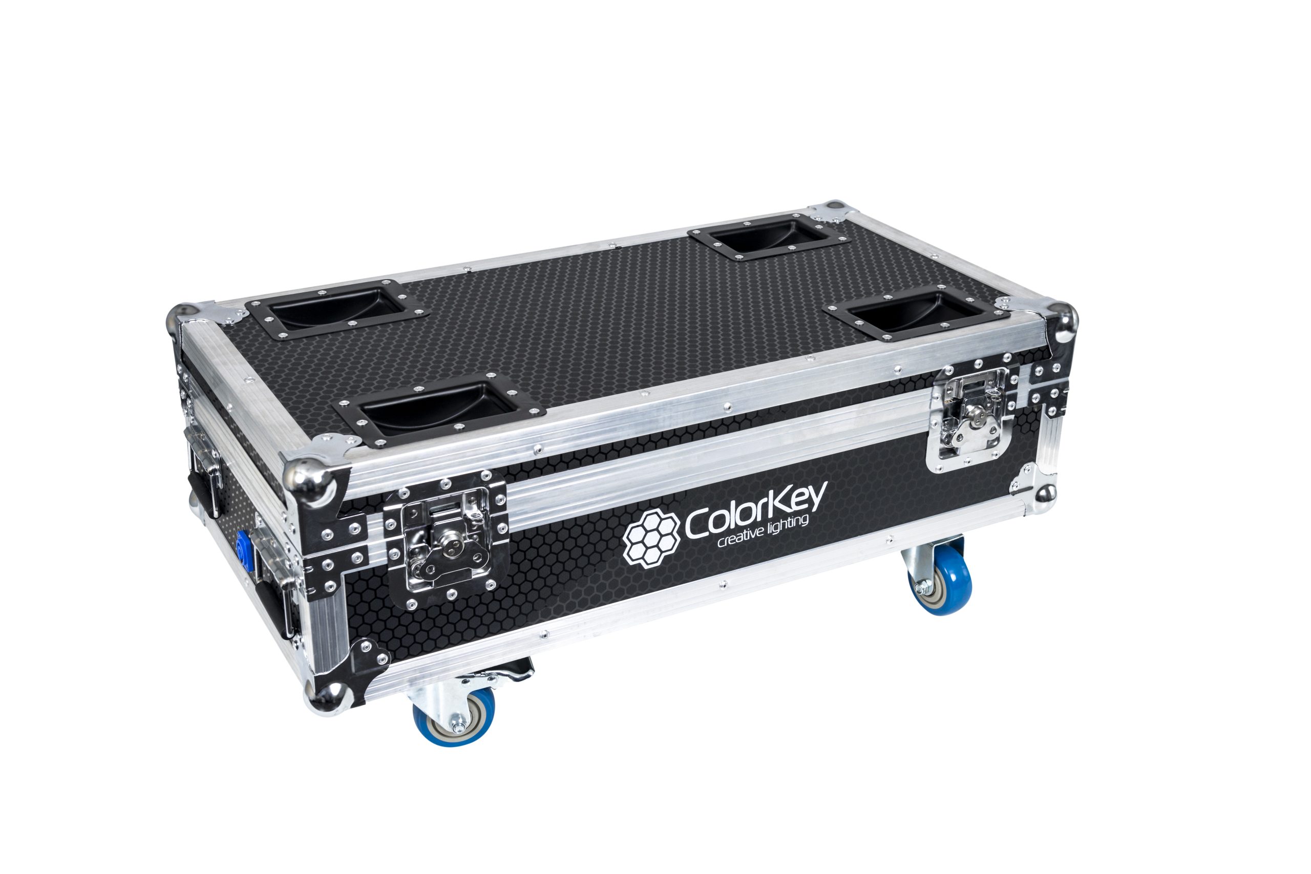 8-pc Charging Flight Case w/ Casters for MobilePar Mini HEX4 gallery 3