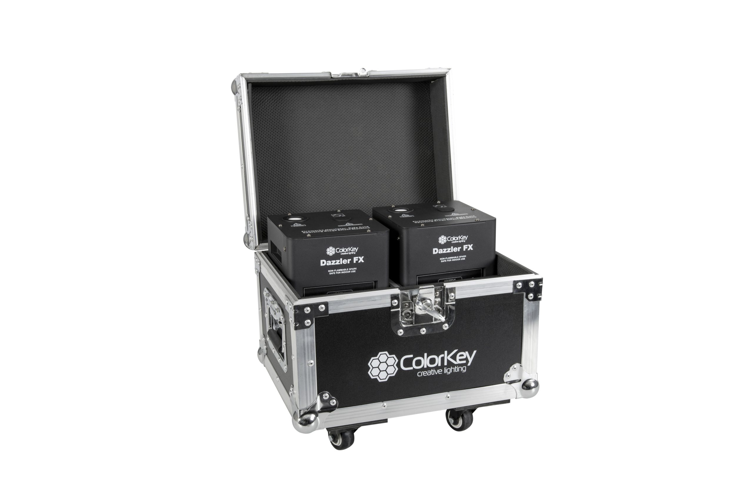 2-pc Flight Case w/ Casters for Dazzler FX gallery 2