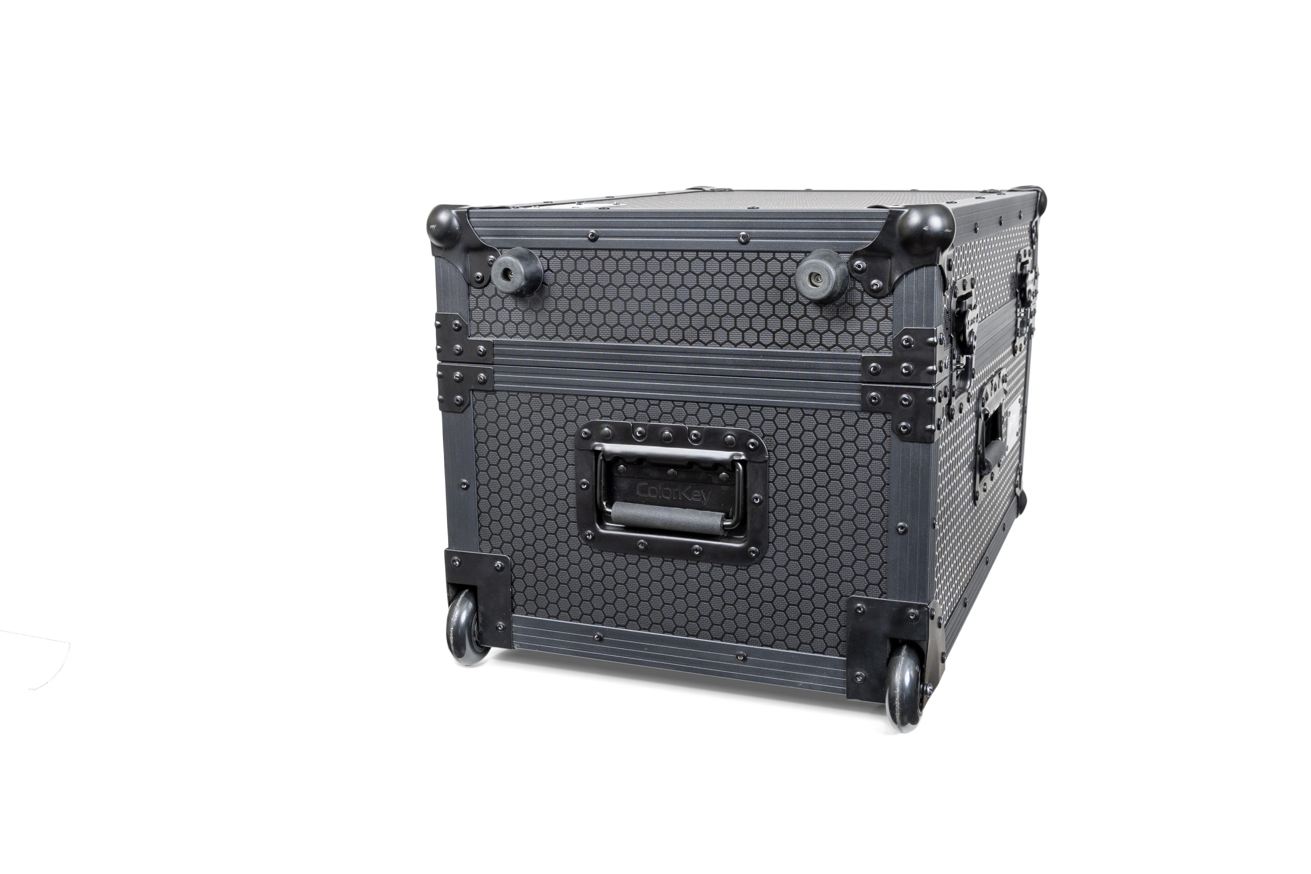 2-pc Flight Case Trolley for Mover Spot 150 (All Black) gallery 5