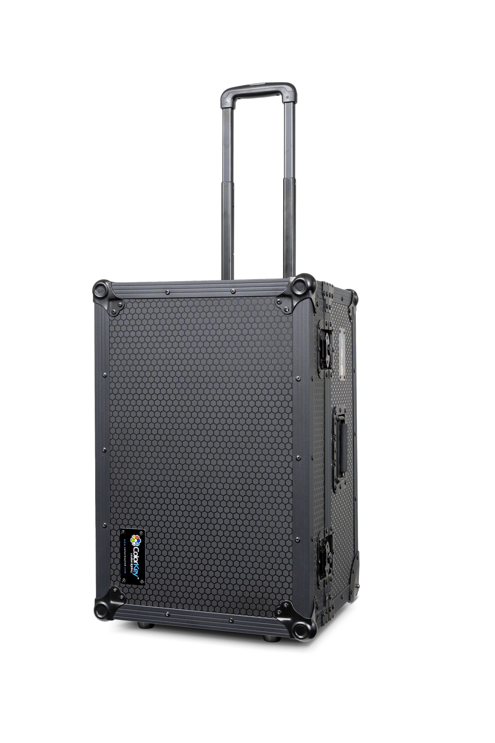 2-pc Flight Case Trolley for Mover Spot 150 (All Black)