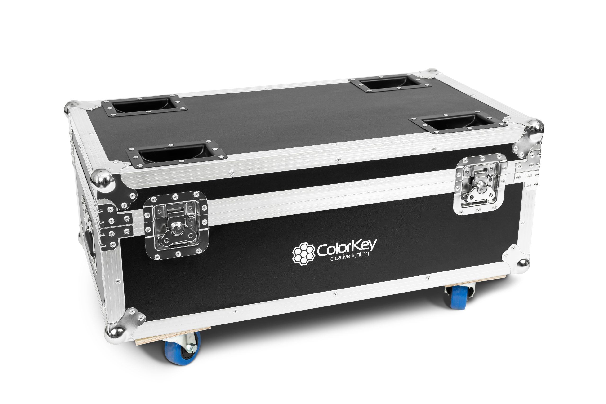 8-pc Charging Road Case w/ Casters for AirPar HEX 4 gallery 2
