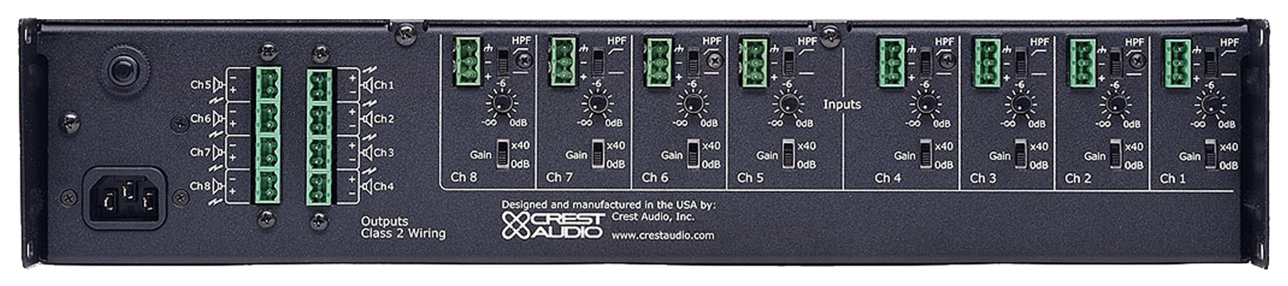 Crest Audio CM 2208 120V gallery 1