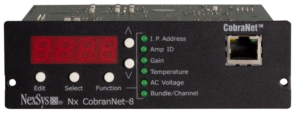 Crest Audio NexSys Nx Cobranet-8 network module gallery 2