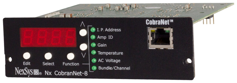 Crest Audio NexSys Nx Cobranet-8 network module gallery 3