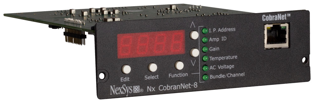 Crest Audio NexSys Nx Cobranet-8 network module gallery 1
