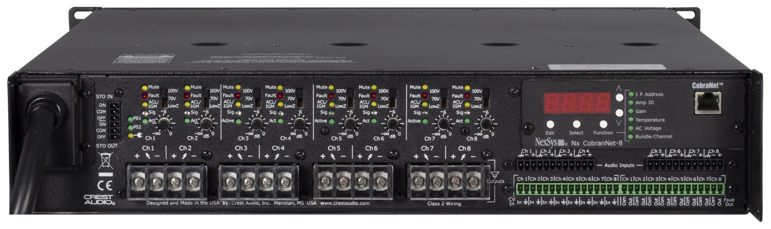 Crest Audio CKd 1208 Networkable Multi-Channel Power Amplifier gallery 4