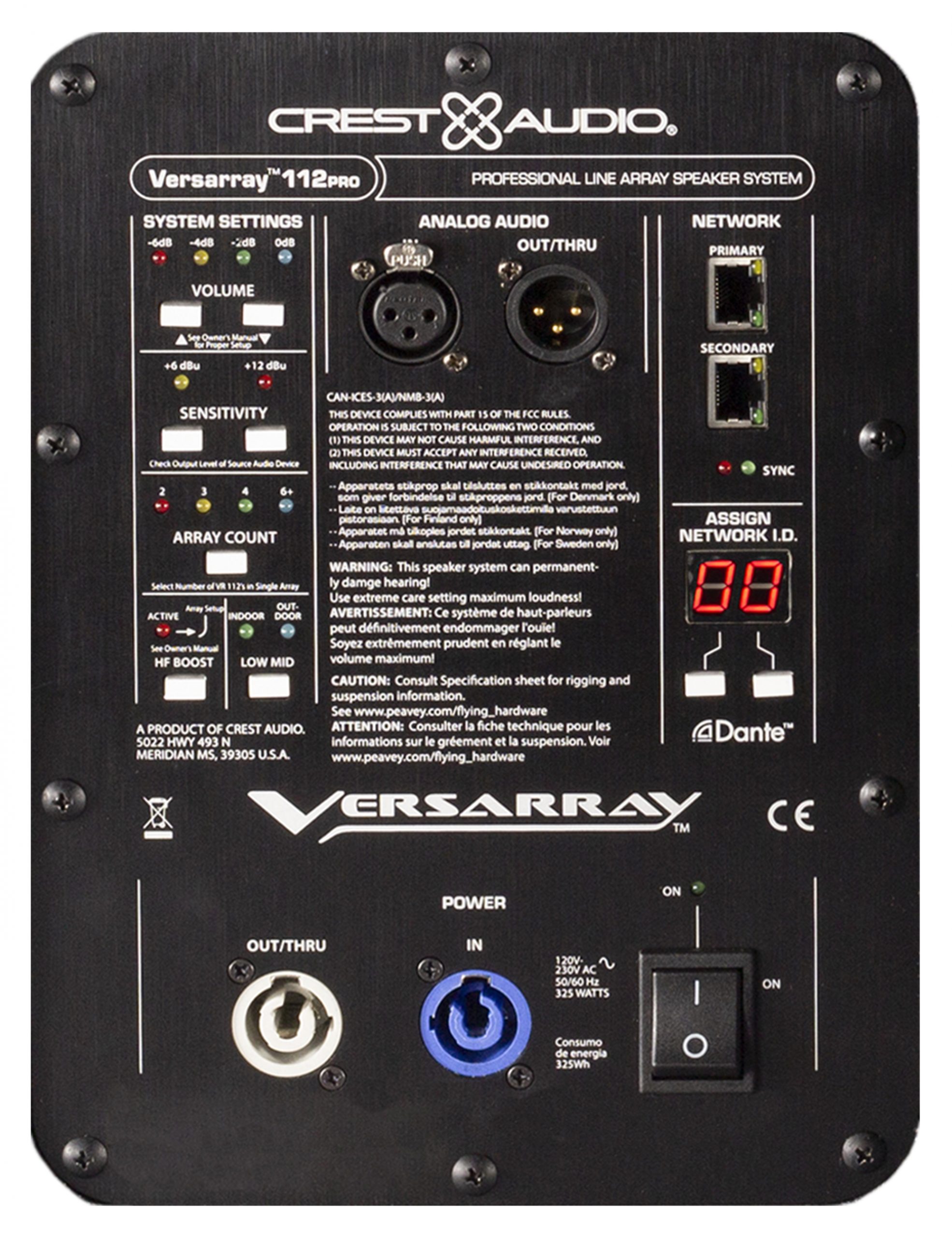 Crest Audio Versarray Pro 112 Powered gallery 6