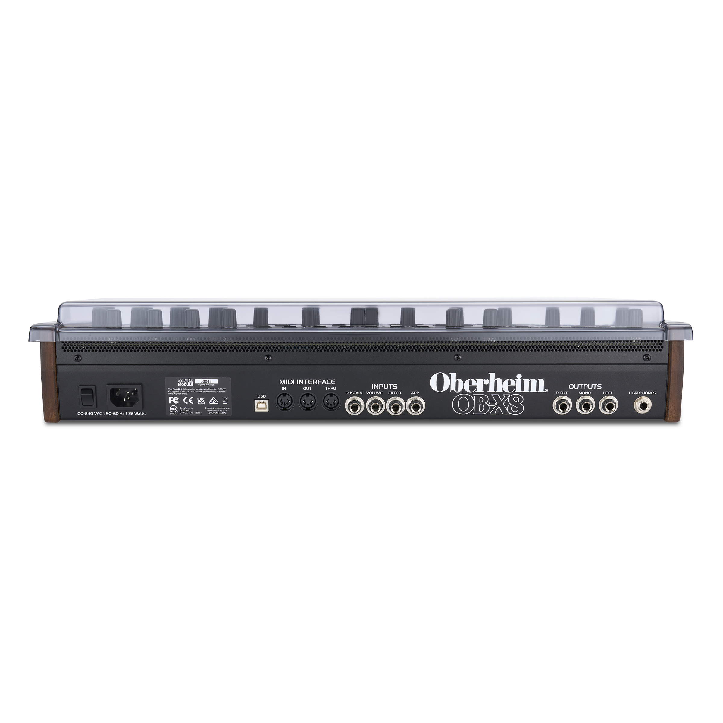 Decksaver Oberheim OB-X8 Desktop Cover (Soft-Fit) gallery 1