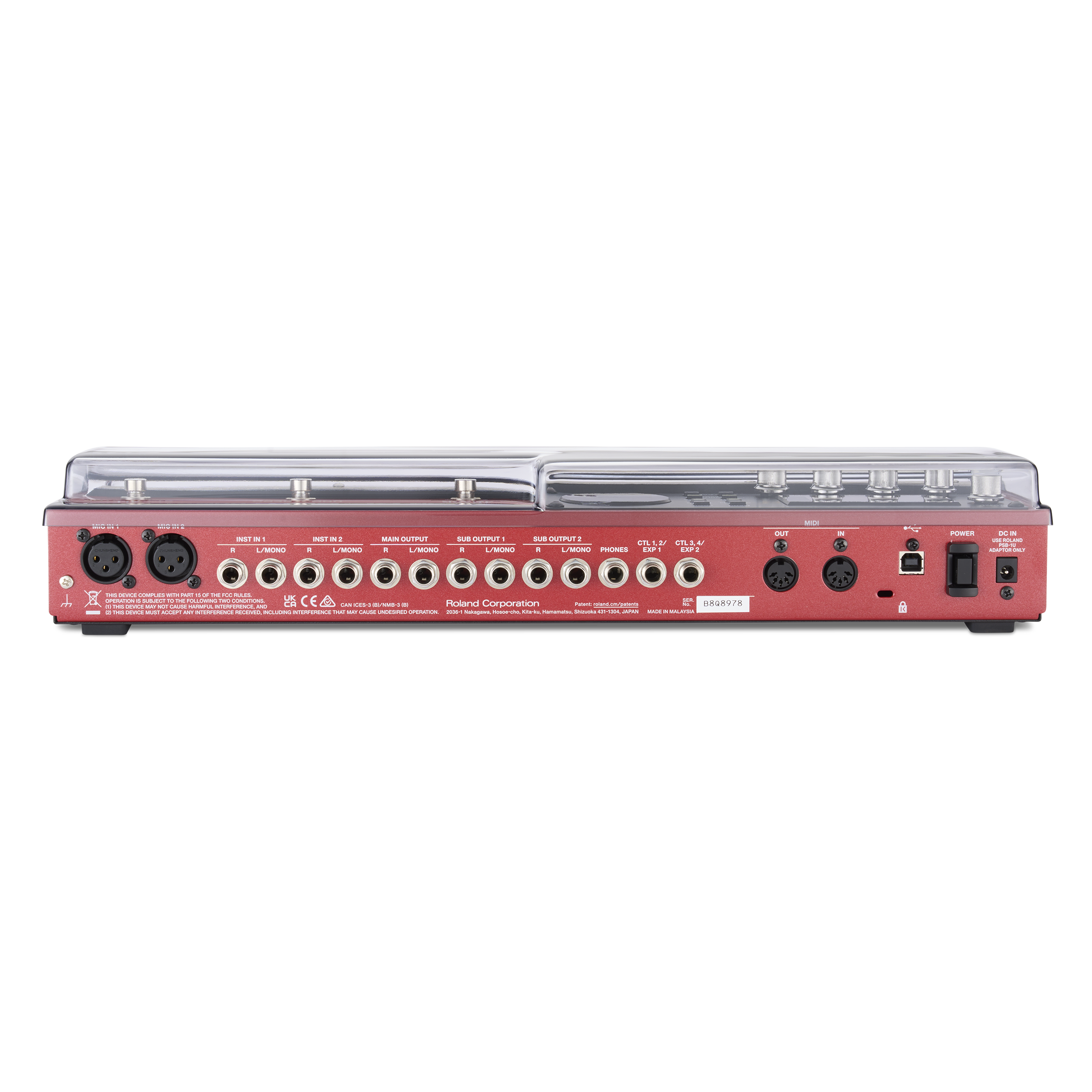 Decksaver Boss RC-600 Cover gallery 1