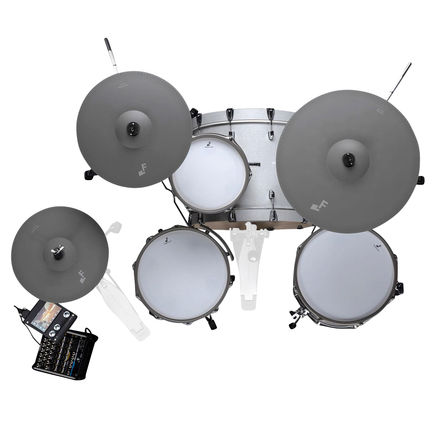 EFNOTE PRO 700 Standard Electronic Drum Kit gallery 3