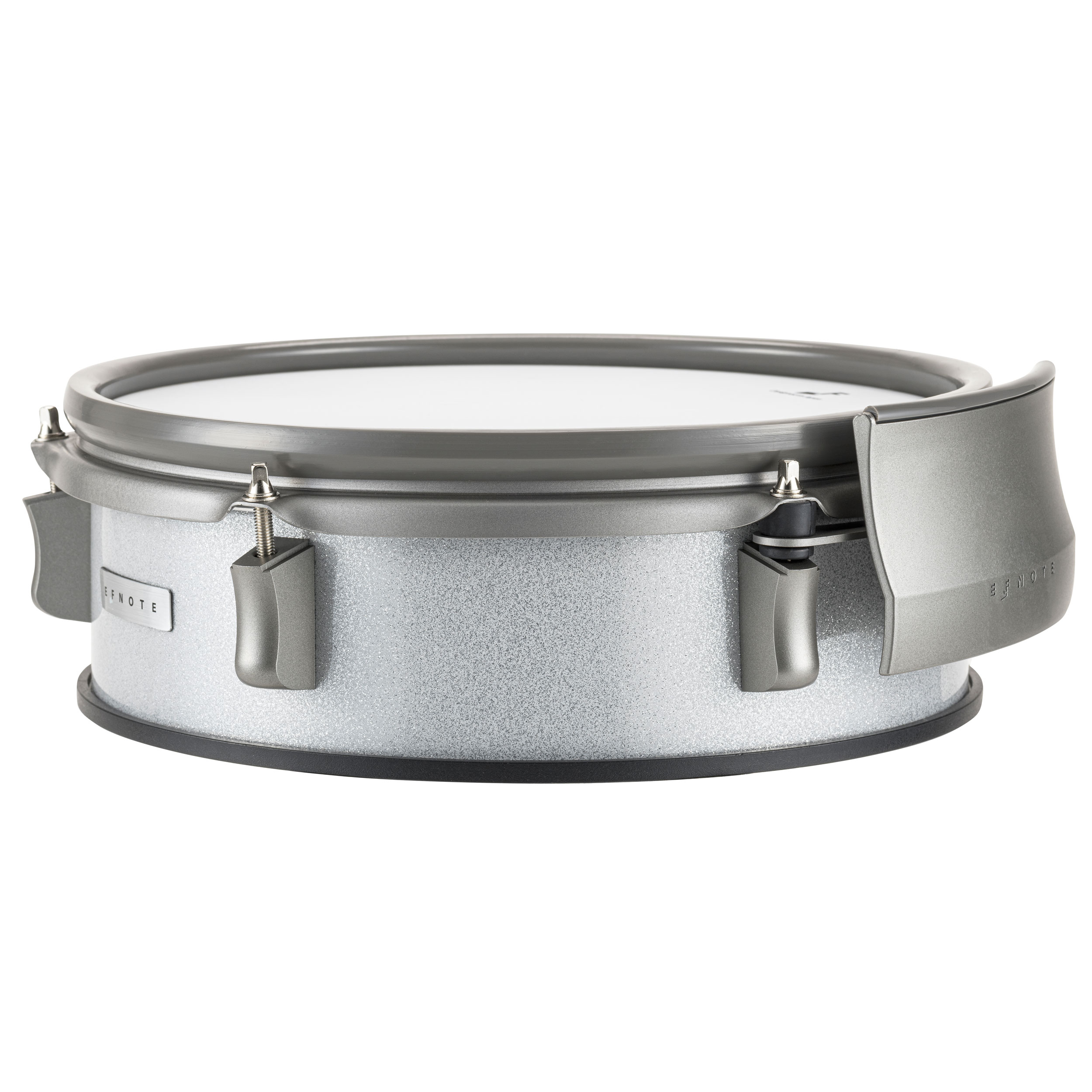 Snare Pad 12" Half Shell White Sparkle gallery 1