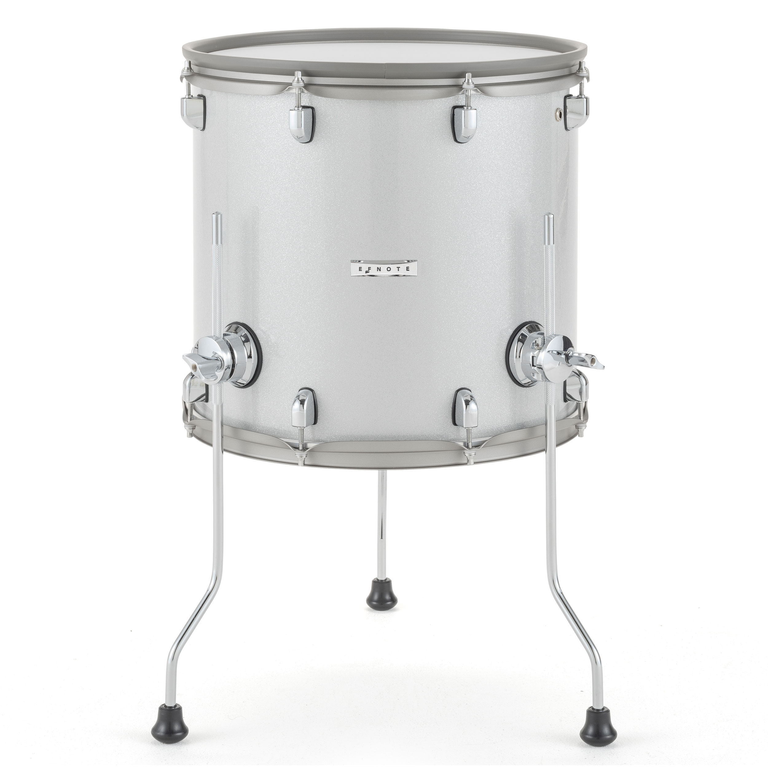 Floor Tom 15" White Sparkle
