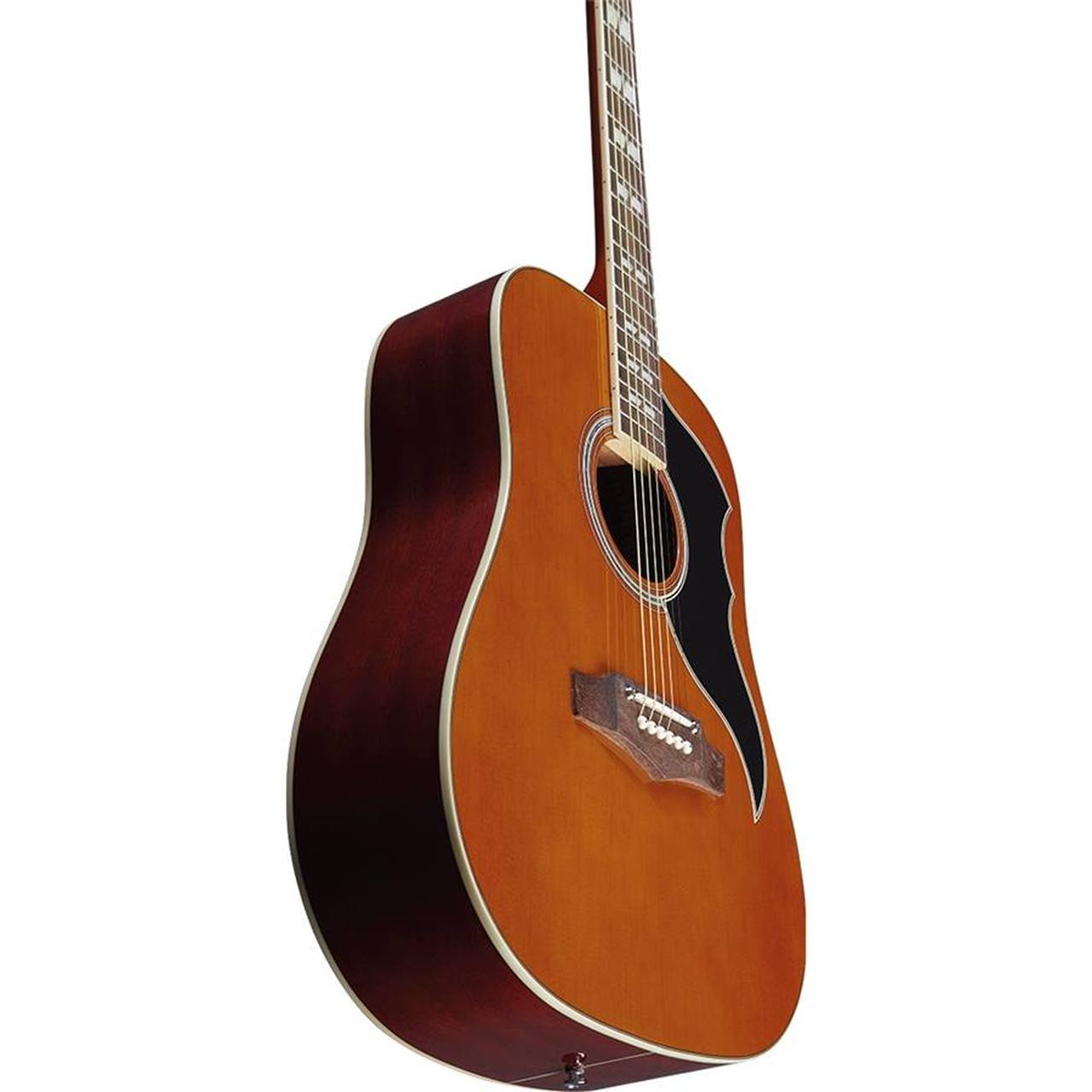 Eko Ranger VI VR EQ Dreadnought Acoustic-Electric Guitar – Natural Top Stained gallery 2