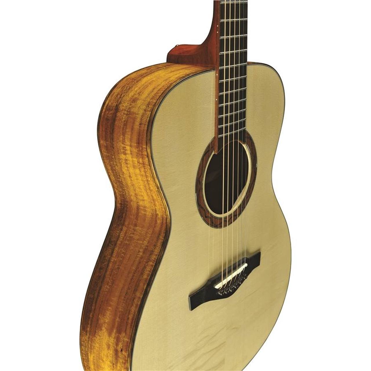 Eko WOW A800e SK All-Solid Auditorium Acoustic-Electric Guitar – Spruce / Koa gallery 3