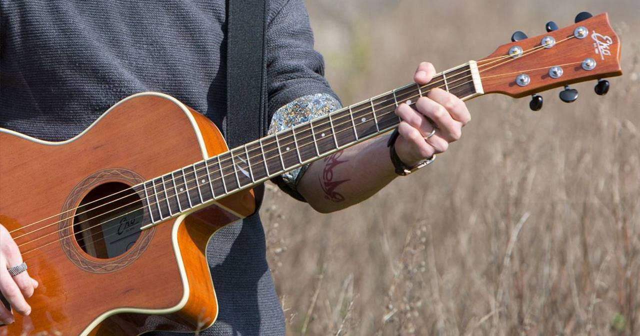 Eko DUO A200e Auditorium Acoustic-Electric Guitar – Natural gallery 4