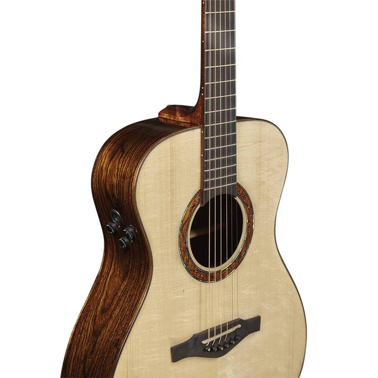 Eko WOW A800e SB LTD All-Solid Auditorium Acoustic-Electric Guitar – Spruce / Bocote (Limited Edition) gallery 2
