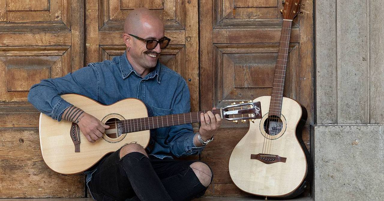 Eko Marco Polo P500e SM All-Solid Travel Acoustic-Electric Guitar – Spruce / Mahogany gallery 5