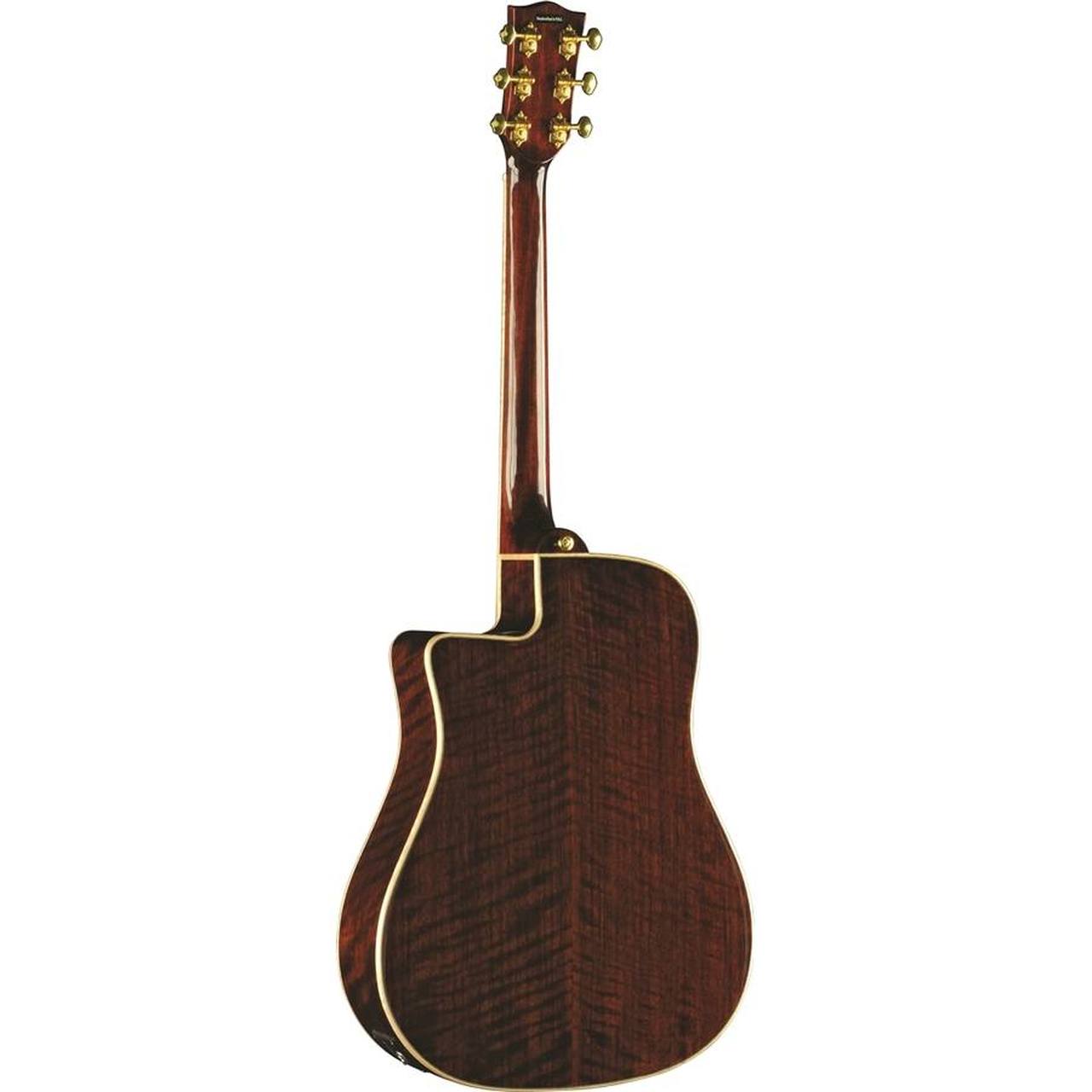 Eko MIA D400CE Dreadnought Cutaway Acoustic-Electric Guitar – Natural gallery 1