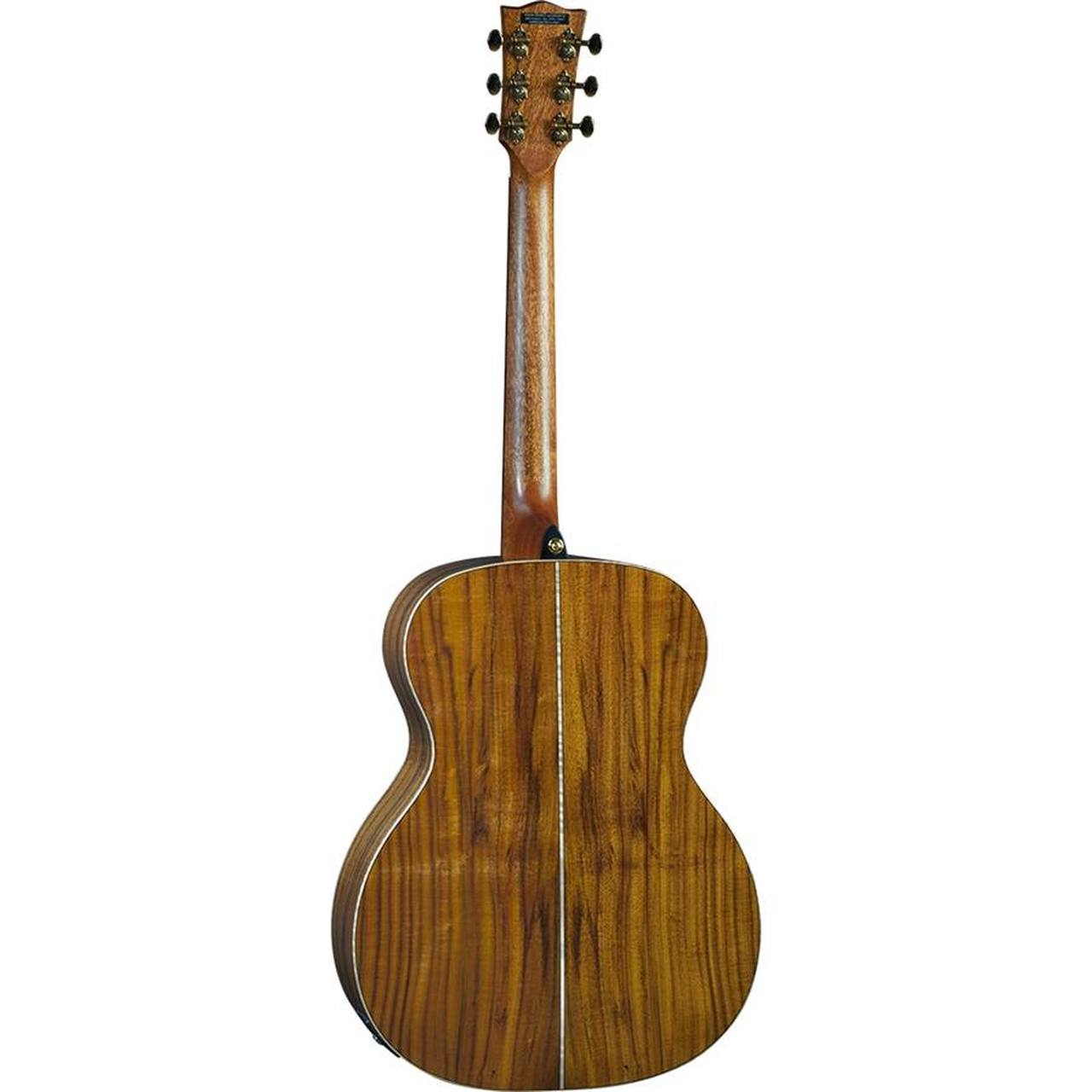 Eko ALPS J450E Grand Auditorium Acoustic-Electric Guitar – Solid Italian Red Spruce / 3-Layer Koa gallery 1