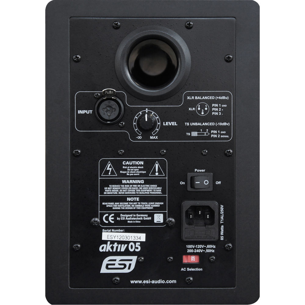 ESI aKtiv 05 - 5" Active Studio Reference Monitor (Single) gallery 1