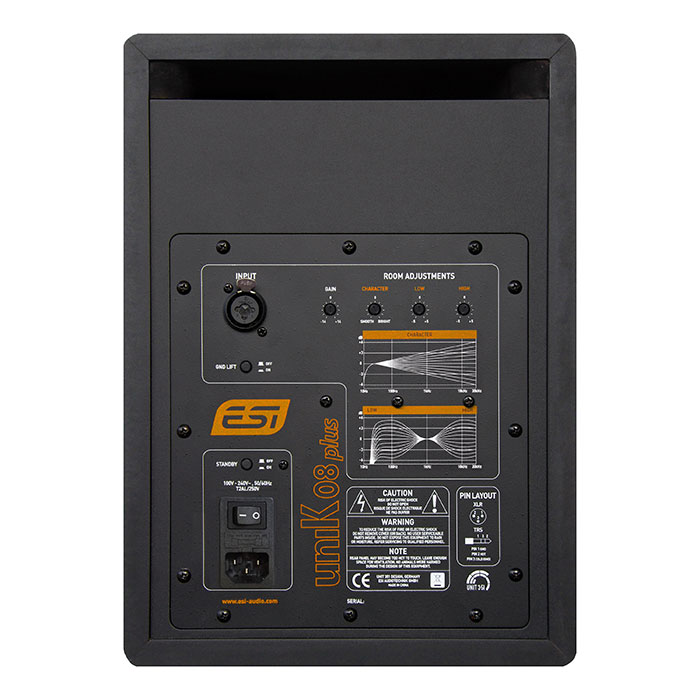 ESI uniK 08+ Professional Active Reference 8" Studio Monitor - (Single) gallery 3