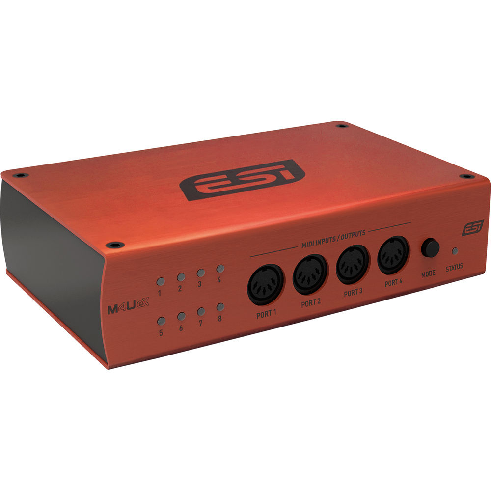 ESI M4U eX - 8-port USB 3.0 MIDI interface with USB hub