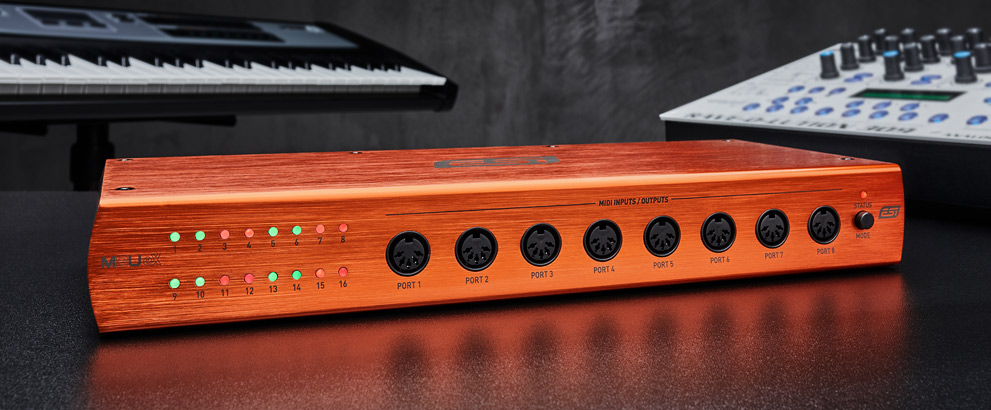 ESI M8U eX - 16-port USB 3.0 MIDI interface with USB hub gallery 2
