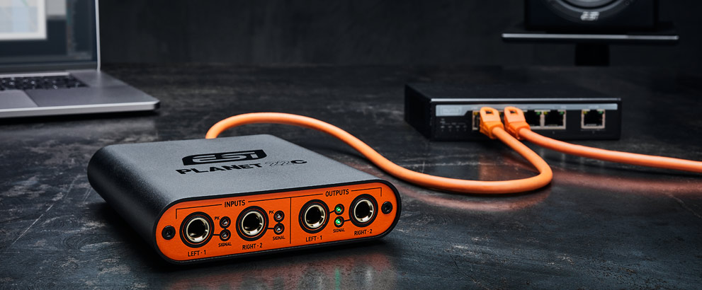 ESI planet 22c Reference Quality Dante Audio Interface gallery 3
