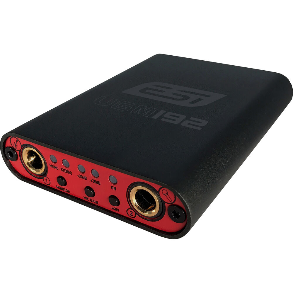 ESI UGM192 Pro-Go Pocket Studio Ultra Compact 2-Input Audio Interface
