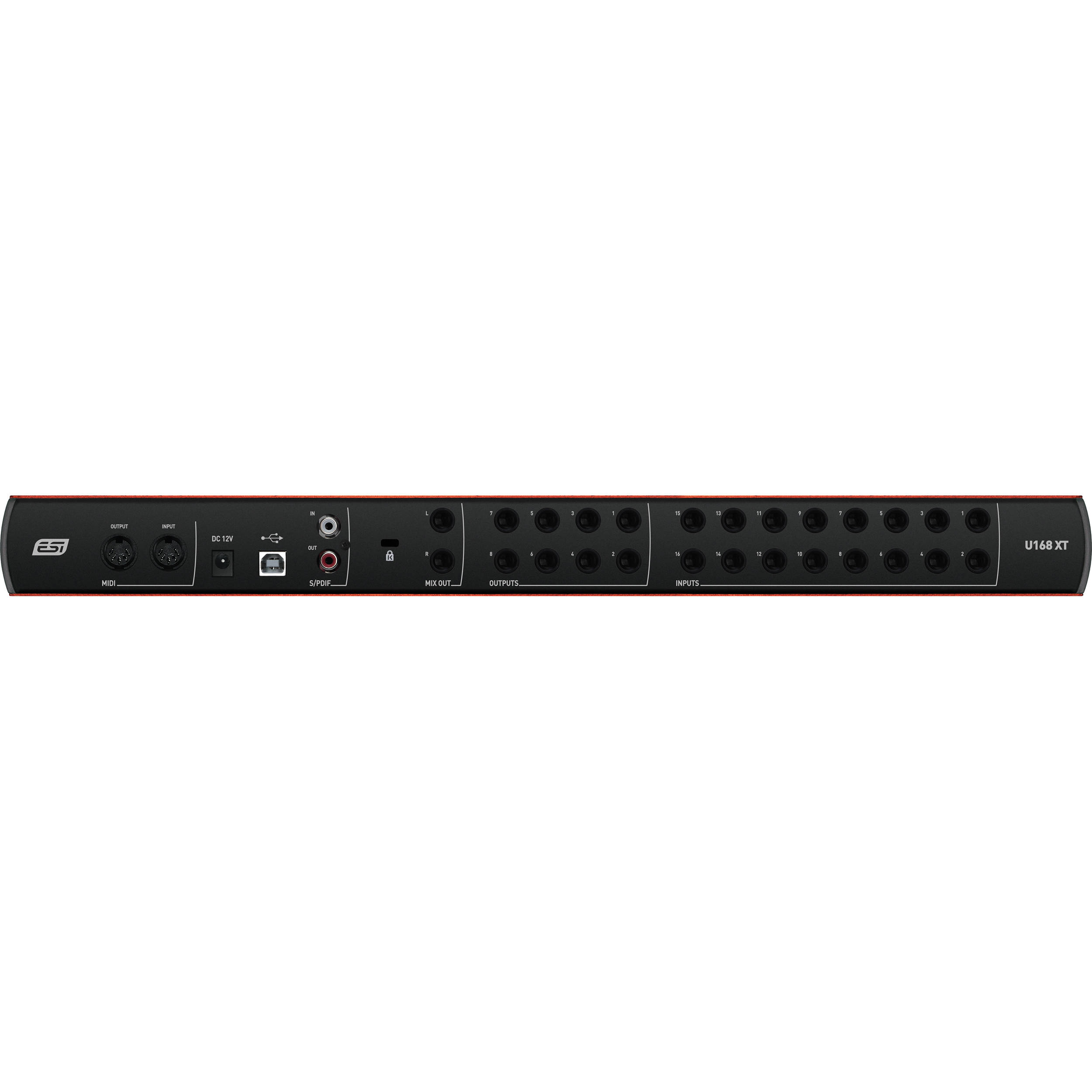 ESI U168 XT - Professional 24-bit USB Audio Interface with 16 Inputs / 8 Outputs gallery 2