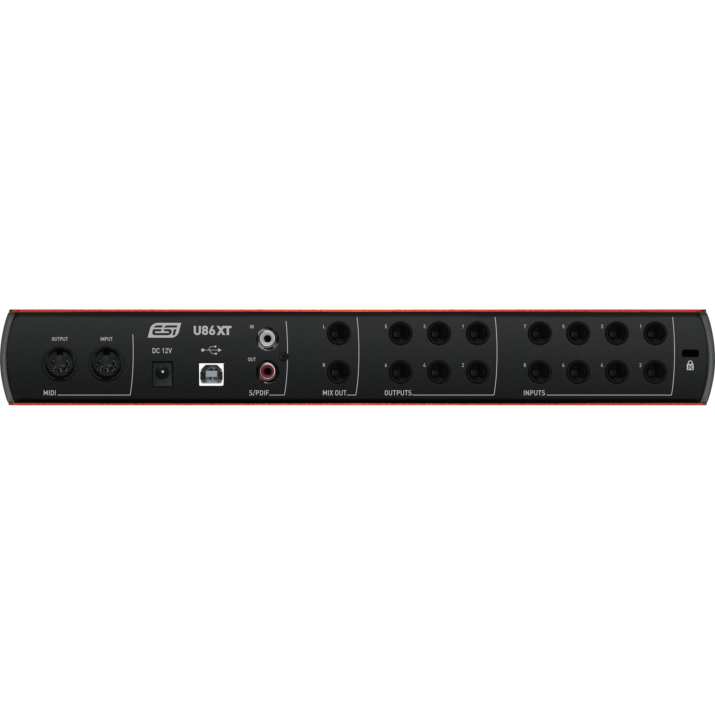 ESI U86 XT Professional 24-bit USB Audio Interface with 8 Inputs / 6 Outputs gallery 2